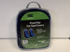 5 x NEW AUTOCARE GREENLINE FRONT PAIR CAR SEAT COVERS. RRP £35 PER SET