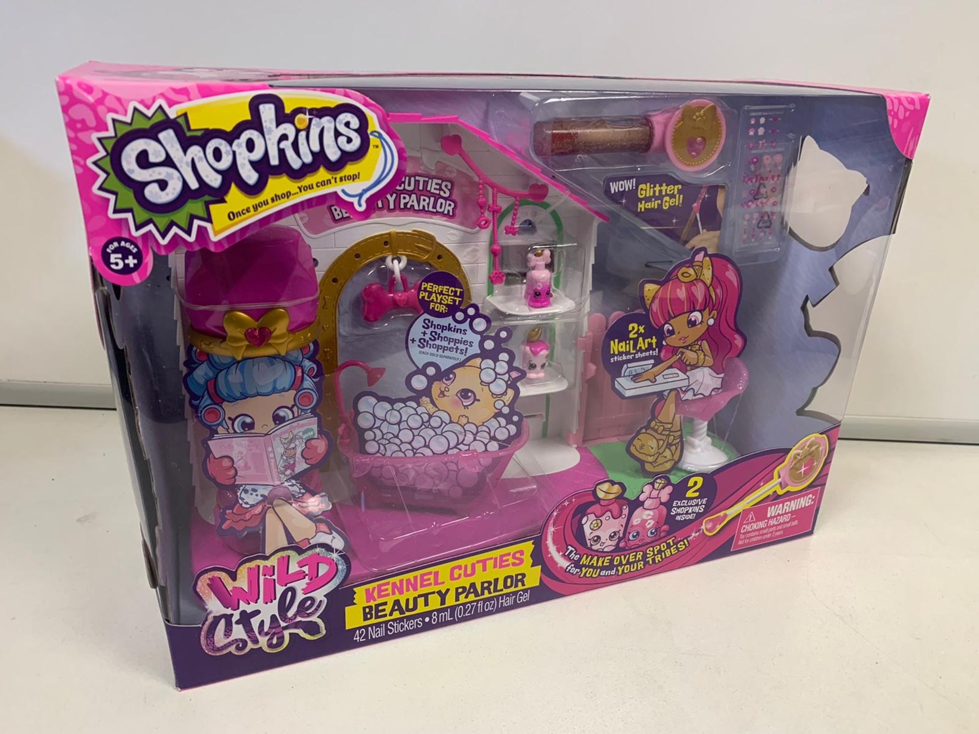 16 x NEW SHOPKINS KENNEL CUTIES LARGE BEAUTY PARLOR