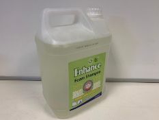 26 X 5 LITRE TUBS OF ENHANCE CARPET FOAM SHAMPOO