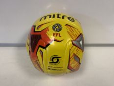 9 x NEW MITRE EFL MATCH QUALITY FOOTBALLS