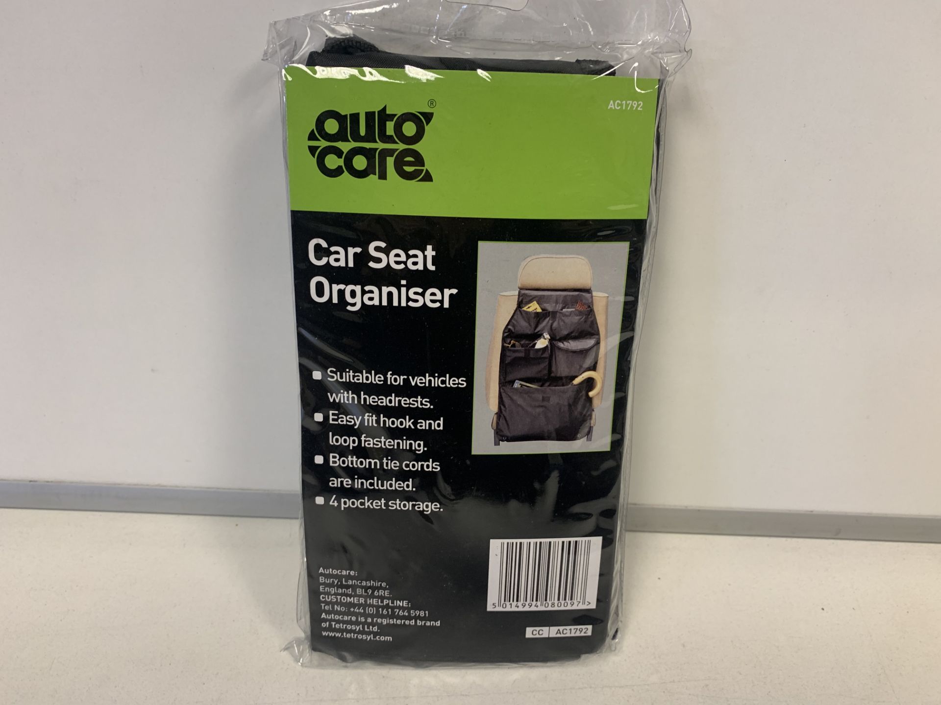 80 x NEW AUTOCARE CAR SEAT ORGANISERS