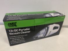 10 x NEW AUTOCARE 12V DC PORTABLE VACUUM CLEANERS