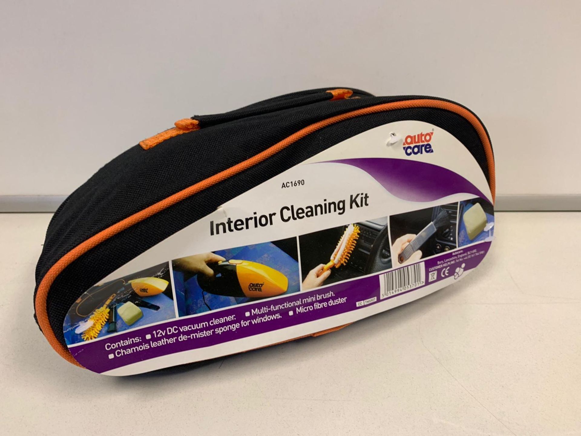 9 X BRAND NEW AUTOCARE INTERIOR CLEANING KITS