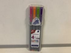 40 X PACKS OF 4 STAEDLER TRIPLUS FINELINER COLOURED PENS