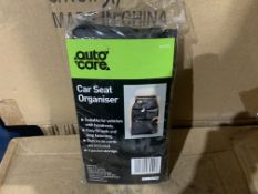 40 x NEW AUTOCARE CAR SEAT ORGANISERS