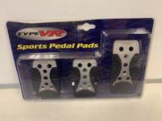 11 x NEW TYPE VR PEDALS & 1 X UNIVERSAL TOWBALL MOUNT 3 BIKE CARRIER,