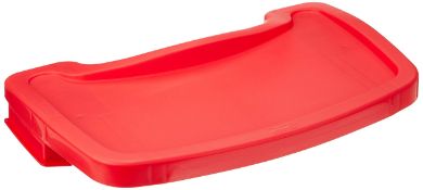 12 X BRAND NEW BOXED RUBBERMAID TRAY FOR STURDYCHAIR RED