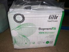 16 X BRAND NEW PACKS OF 20 LILLE HEALTHCARE SUPREM FIT ALL IN ONES IN 4 BOXES