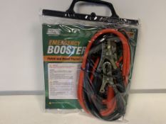 11 x NEW MAYPOLE EMERGENCY BOOSTER JUMP LEADS