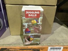 12 X GLOBAL GIZMOS NJUGGLING BALLS