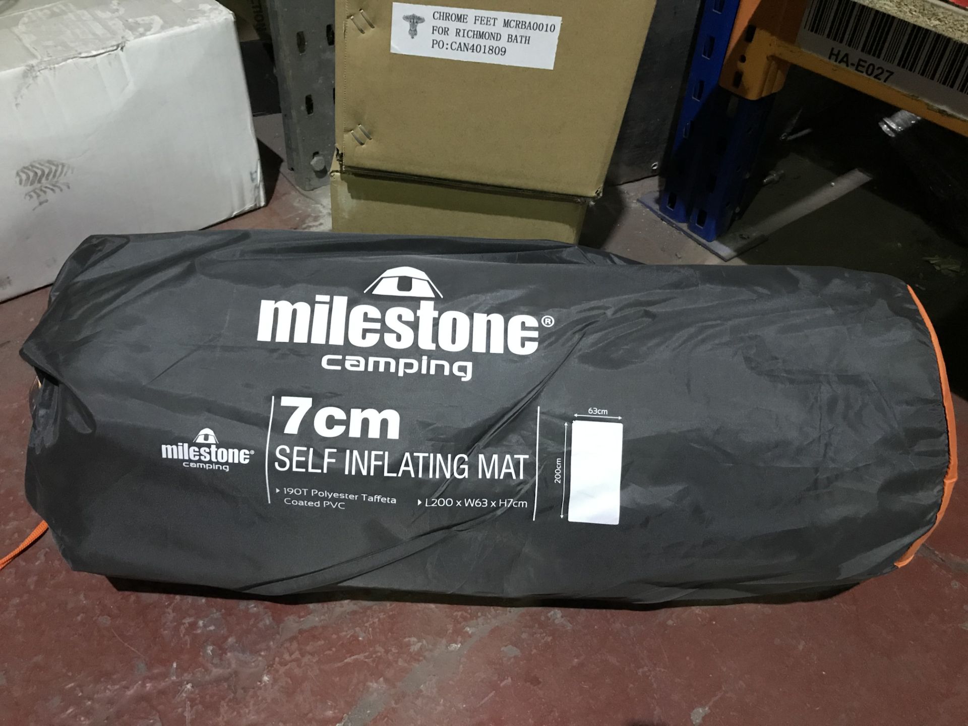 MILESTONE CAMPING 7 CM SELF INFLATING MAT