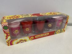 8 X CHUPA CHUPS 5 PIECE CANDLE GIFT SETS IN 1 BOX