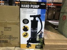 2 X MILESTONE DOUBLE ACTION HAND PUMPS