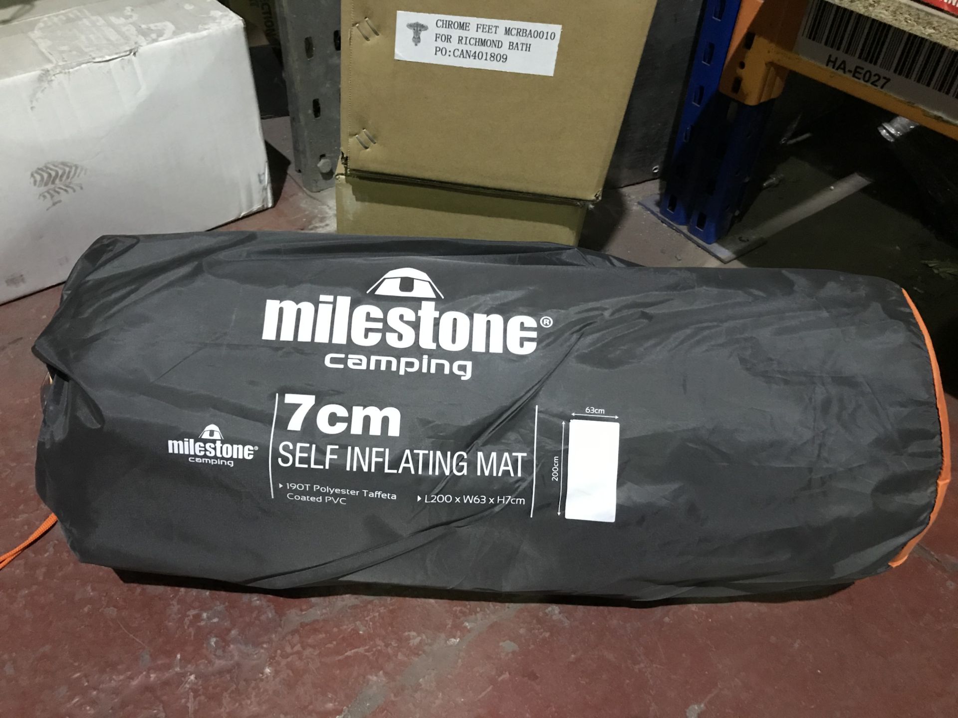 MILESTONE CAMPING 7 CM SELF INFLATING MAT