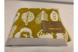 5 X BRAND NEW DONNA WILSON CONE / ACORN HAND TOWELS SIZE 50 X 90 CM