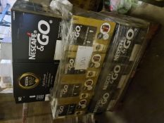 (S131) PALLET TO CONTAIN 25 BOXES EACH CONTAINING 12 PACKS OF 8 NESCAFE GOLD BLEND (324 PACKS IN