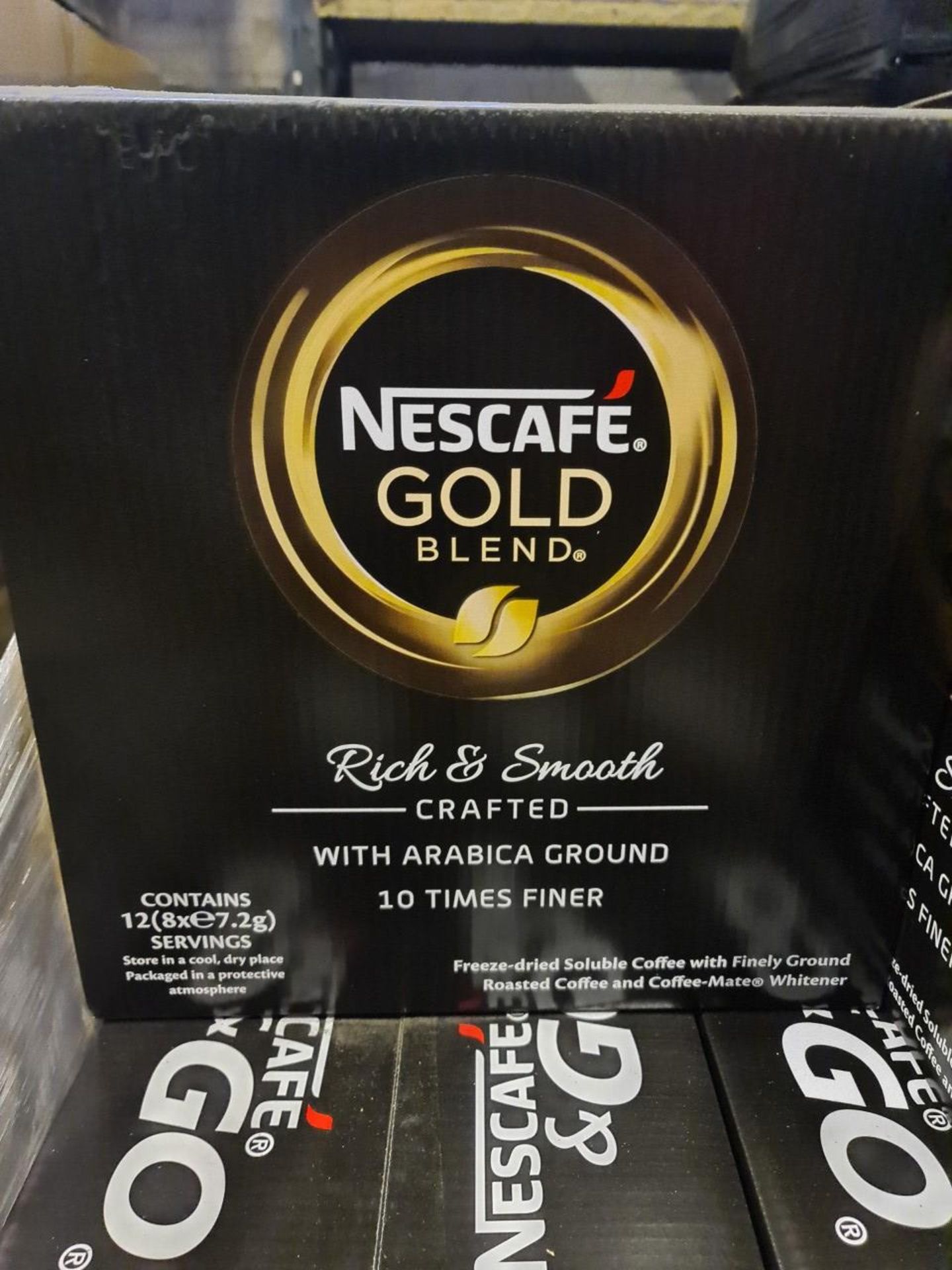 (S130) PALLET TO CONTAIN 27 BOXES EACH CONTAINING 12 PACKS OF 8 NESCAFE GOLD BLEND (324 PACKS IN - Image 2 of 2