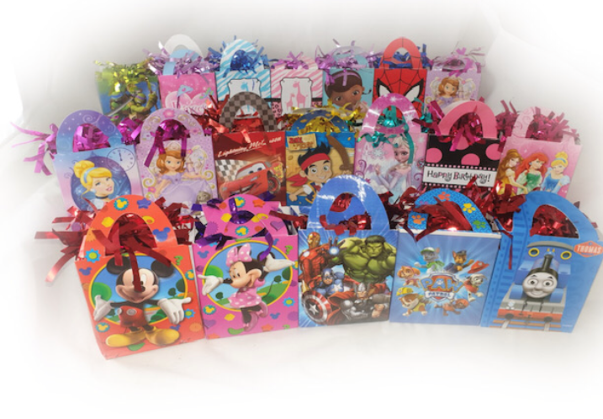 PALLET CONTAINING 3240 VARIOUS DISNEY / MARVEL BALLOON TOTE WEIGHTS COLLECTION RADCLIFFE