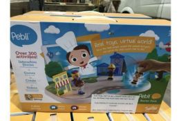 PALLET TO CONTAIN 72 x NEW PEBLI PLAYSET WITH FIGURES (LARGE)