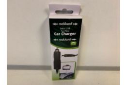 83 X BRAND NEW ROCKLAND MINI USB SAT NAV CAR CHARGERS (192/5)