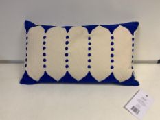 7 X BRAND NEW JAY ST. BLOCK PRINT COMPANY DALANA CUSHION RRP £30