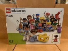 3 X BRAND NEW LEGO EDUCATION PEOPLE SETS