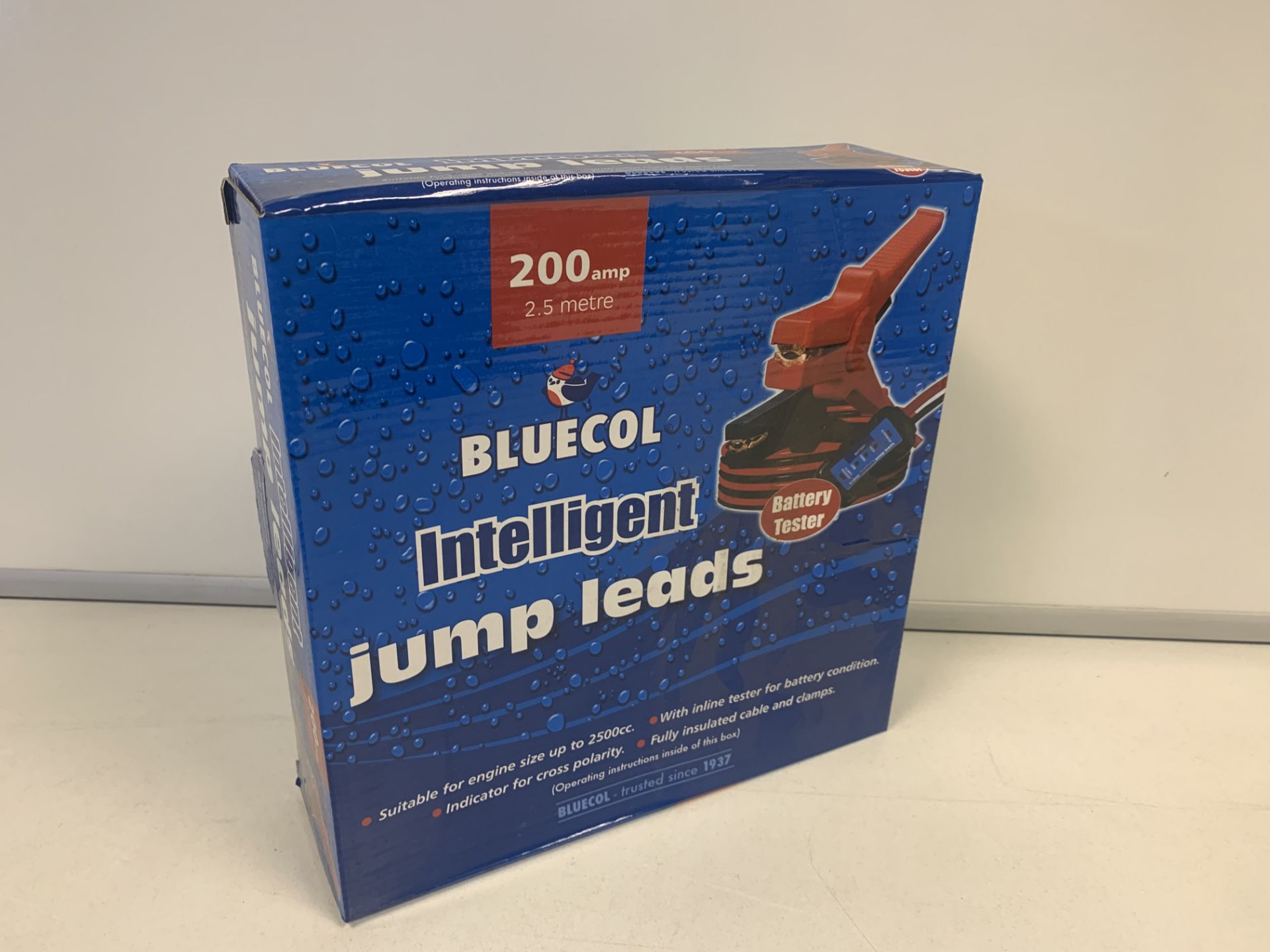 8 X BRAND NEW BLUECOL INTELLIGENT JUMP LEADS