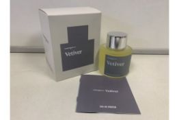 2 X BRAND NEW RETAIL BOXED COMMODITY 100ML EDP VETIVER