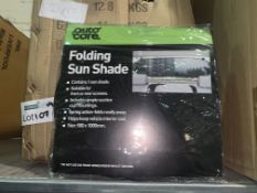 76 X BRAND NEW AUTOCARE FOLDING SUNSHADES