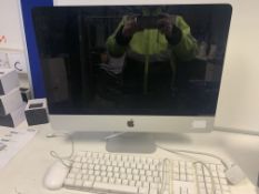 APPLE IMAC ALL IN ONE PC, INTEL CORE i3 PROCESSOR, 3.2GHZ, APPLE X OPERATING SYSTEM, 21.5 INCH