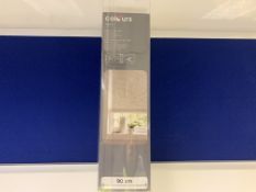 20 X BRAND NEW BOXED COLOURS JAVA WHITE BAMBOO ROLLER BLINDS 90 X 180CM