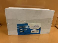 450 X BRAND NEW CLASSMASTER PNR50 POSITIVE/NEGATIVE CLEAR RULERS IN 9 BOXES