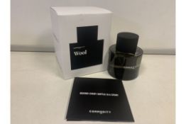 2 X BRAND NEW RETAIL BOXED COMMODITY 100ML EDP WOOL