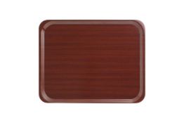 4 X PACKS OF 4 BRAND NEW CAMBRO MAHOGANY MYKONOS TRAYS 360 X 460MM (288/5)