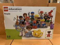4 X BRAND NEW LEGO EDUCATION PEOPLE SETS