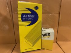 34 X BRAND NEW WIX AND COMLINE FILTERS