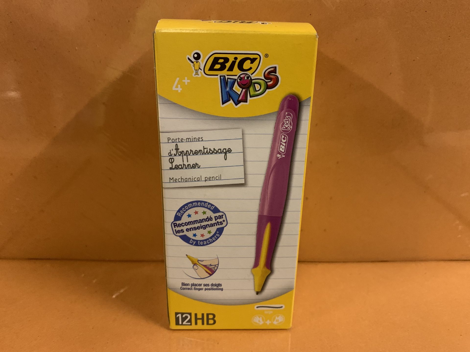 19 X BRAND NEW PACKS OF 12 BIC FOR KIDS PENCILS IN 1 BOX