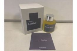2 X BRAND NEW RETAIL BOXED COMMODITY 100ML EDP LEATHER