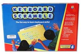 18 X BRAND NEW BOXED EDUCATIONAL INSIGHTS KEYBOARD SCRAMBLE GAMES IN 3 BOXES (170/5)