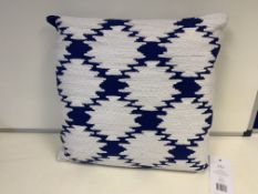 8 X BRAND NEW JAY ST. BLOCK PRINT COMPANY LINDEN CUSHION RRP £40