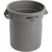 6 X BRAND NEW BRUTE RUBBERMAID GREY 37.9 LITRE CONTAINERS