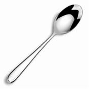 8 X BRAND NEW PACKS OF 12 ELIA LEILA 18/10 DESSERT SPOONS STAINLESS STEEL RRP £32 EACH