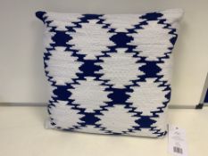 8 X BRAND NEW JAY ST. BLOCK PRINT COMPANY LINDEN CUSHION RRP £40