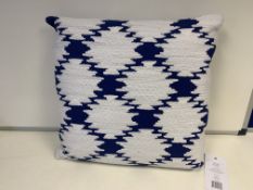 8 X BRAND NEW JAY ST. BLOCK PRINT COMPANY LINDEN CUSHION RRP £40