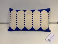 8 X BRAND NEW JAY ST. BLOCK PRINT COMPANY DALANA CUSHION RRP £30