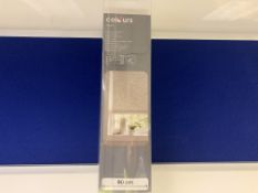 20 X BRAND NEW BOXED COLOURS JAVA WHITE BAMBOO ROLLER BLINDS 90 X 180CM