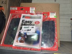 24 X VARIOUS CAR MIRRORS IN 1 BOX