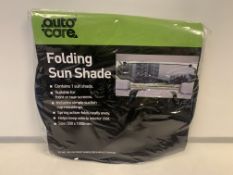 80 X BRAND NEW BOXED AUTOCARE FOLDING SUN SHADES