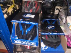 6 X VARIOS CYCLING HELMETS