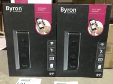 BYRON SMARTWARES WI-FI VIDEO DOORBELL